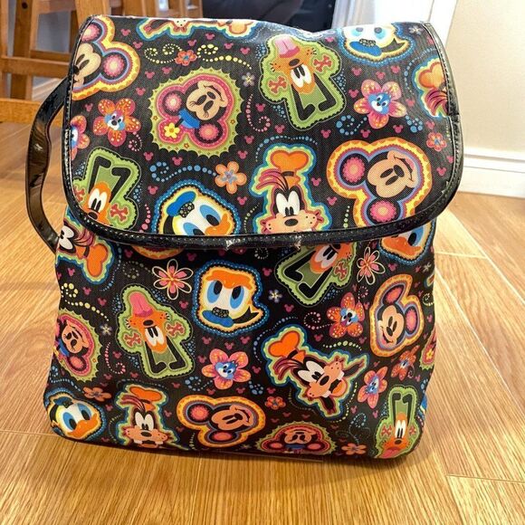 Disney Handbags - Rare Disney Park Exclusive Knapsack / Backpack Bag